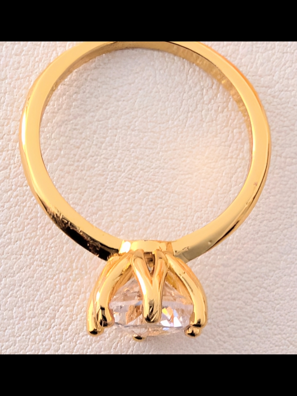 3 carat round brilliant cut Moissanite solitaire engagement ring ๐โ๏ธ๐ - Picture 6 of 12